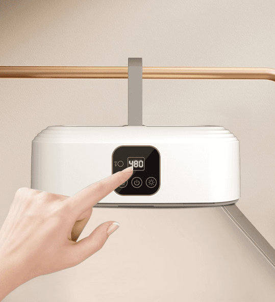 Przenośna suszarka do ubrań z UV, składana, elektryczna 🌞